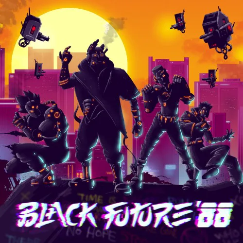 Copertina di Black Future '88