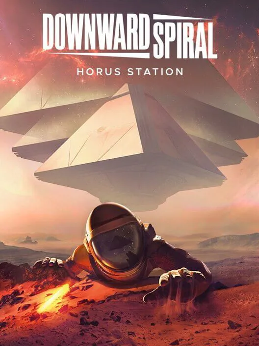 Copertina di Downward Spiral: Horus Station