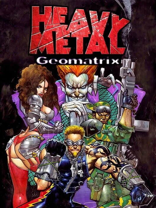 Copertina di Heavy Metal: Geomatrix