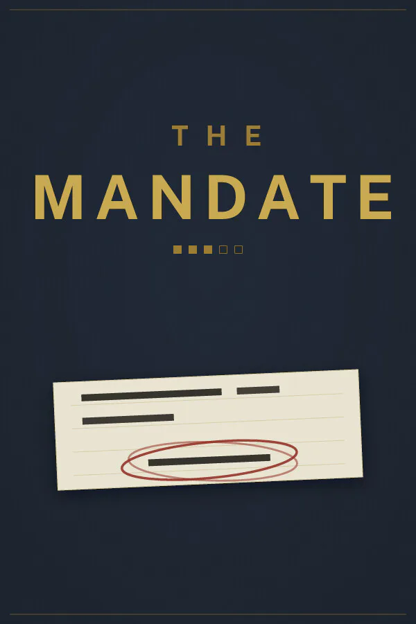 Copertina di The Mandate