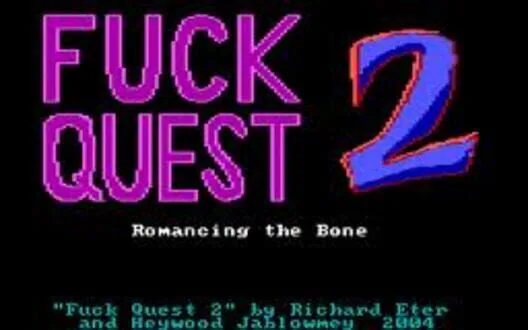 Copertina di Fuck Quest 2: Romancing the Bone