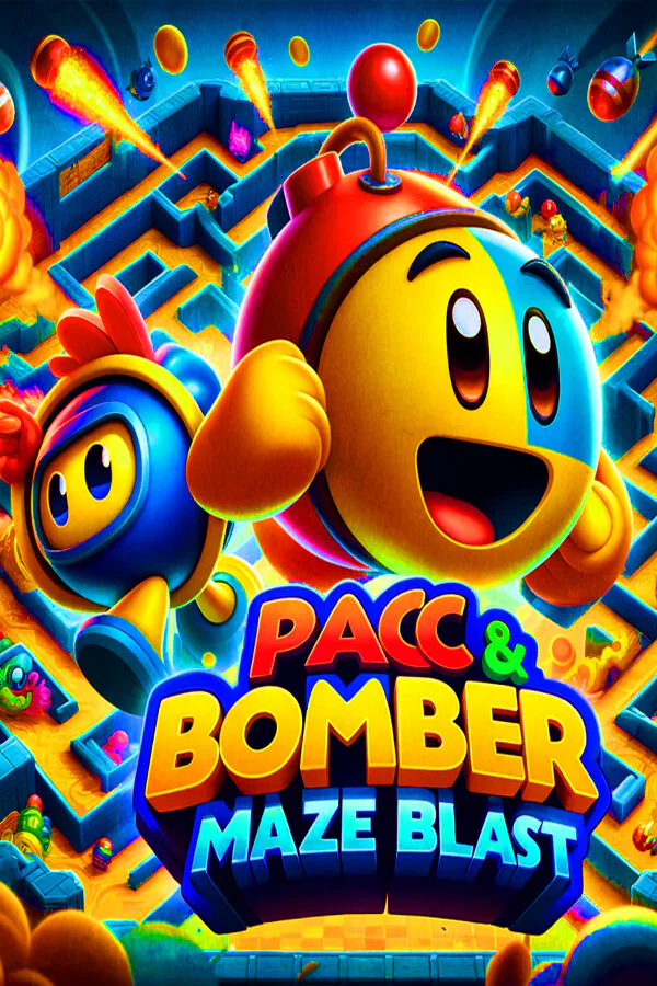 Copertina di PaCc and Bomber: Maze Blast