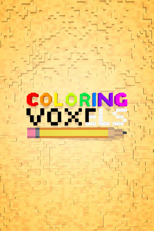 Copertina di Coloring Voxels