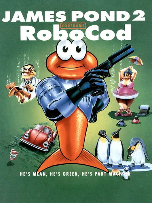 Copertina di James Pond 2: Codename - RoboCod