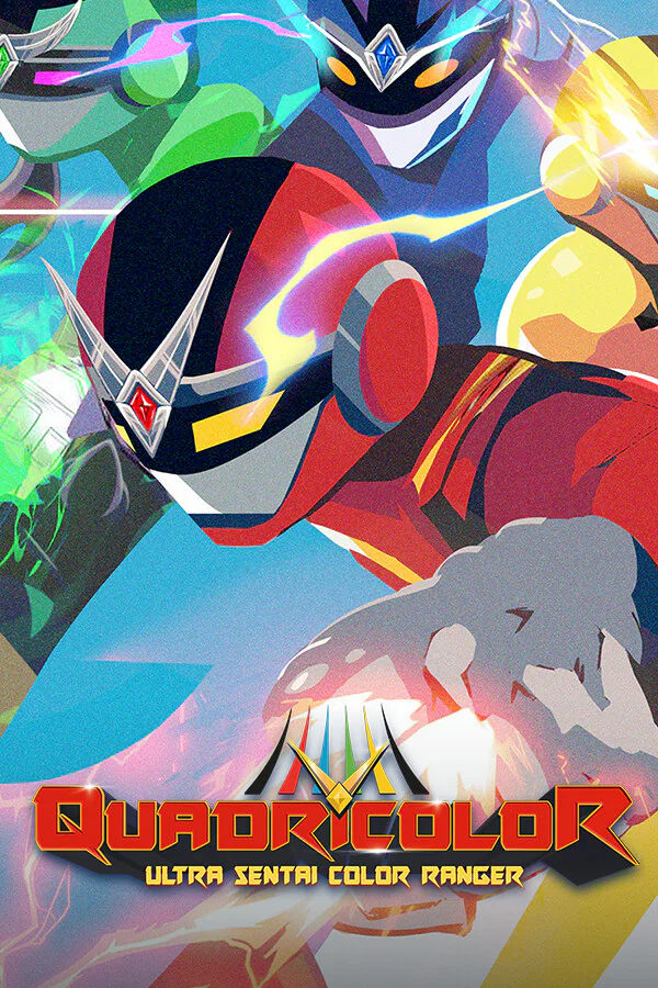 Copertina di QUADRICOLOR: Ultra Sentai Color Ranger