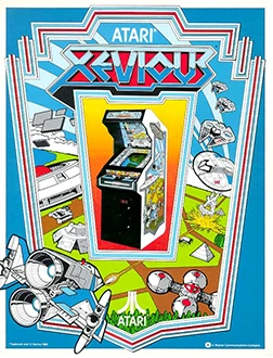 Copertina di Xevious