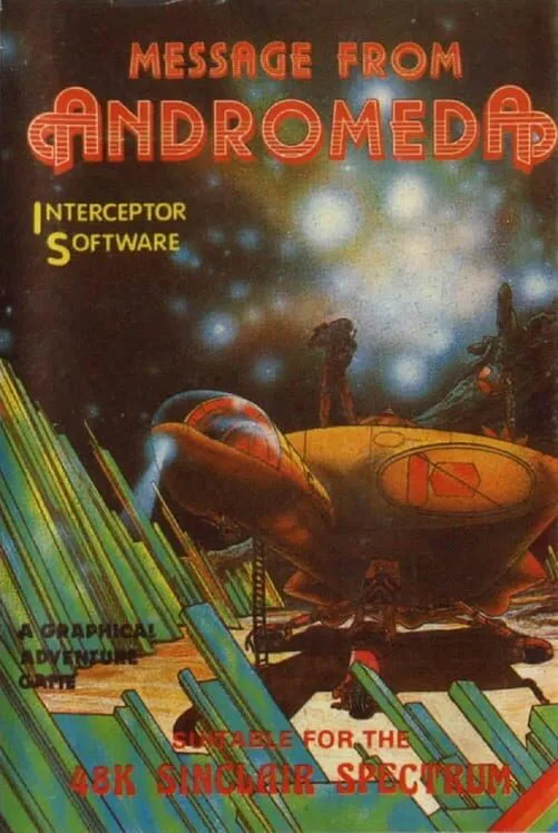 Copertina di Message from Andromeda
