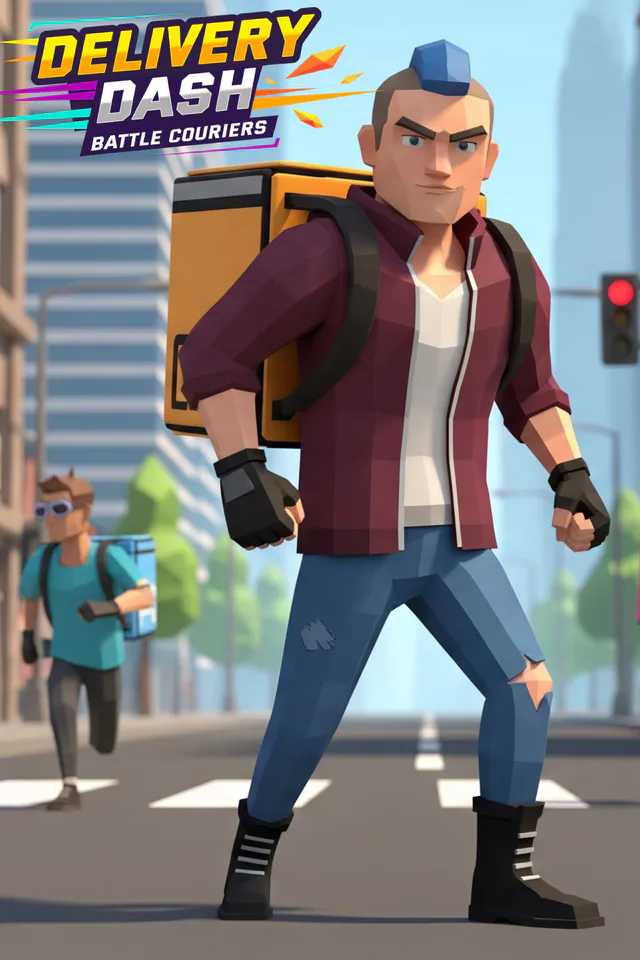 Copertina di Delivery Dash: Battle Couriers
