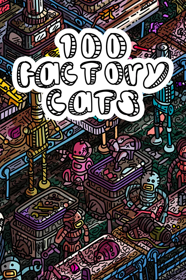 Copertina di 100 Factory Cats