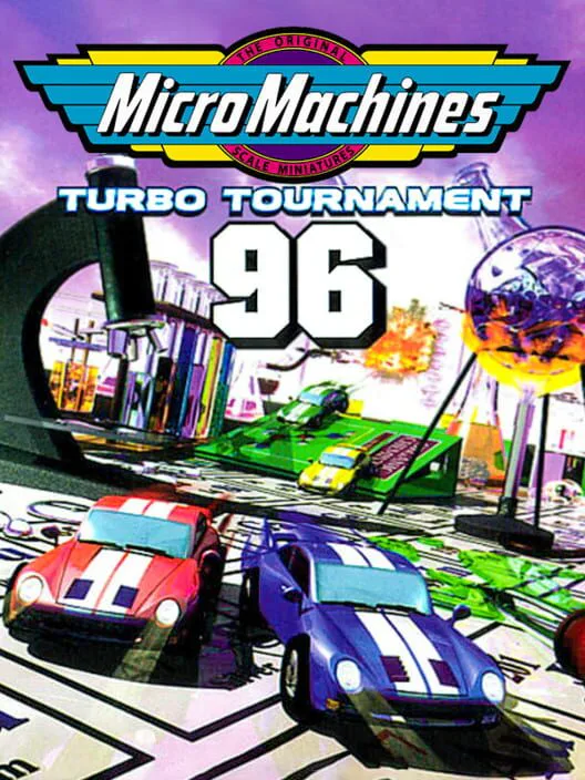 Copertina di Micro Machines: Turbo Tournament 96