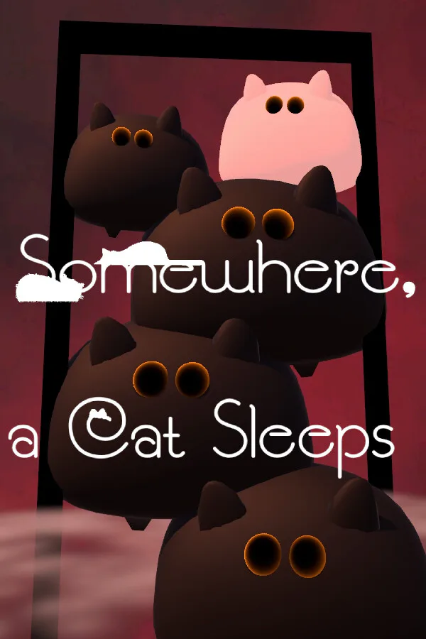 Copertina di Somewhere, A Cat Sleeps