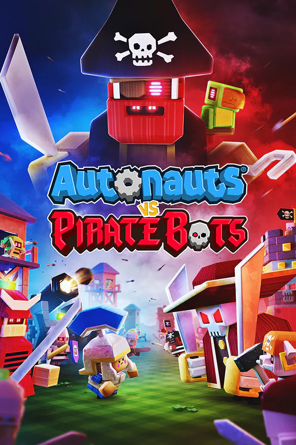 Copertina di Autonauts vs Piratebots