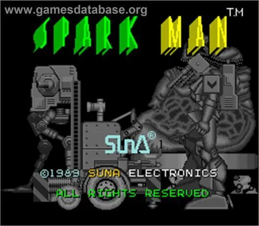 Copertina di Spark Man