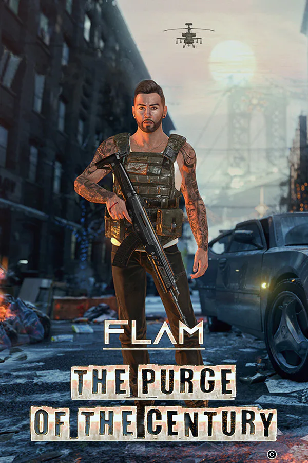 Copertina di FLAM THE PURGE OF THE CENTURY