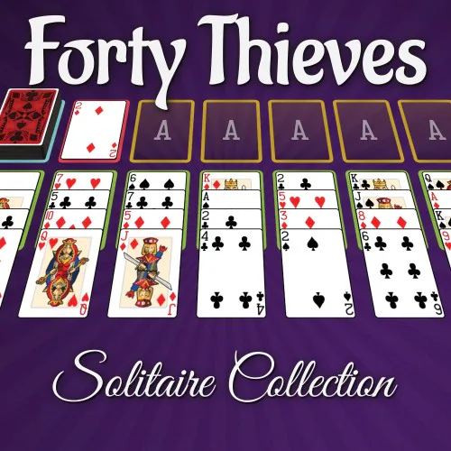 Copertina di Forty Thieves Solitaire Collection