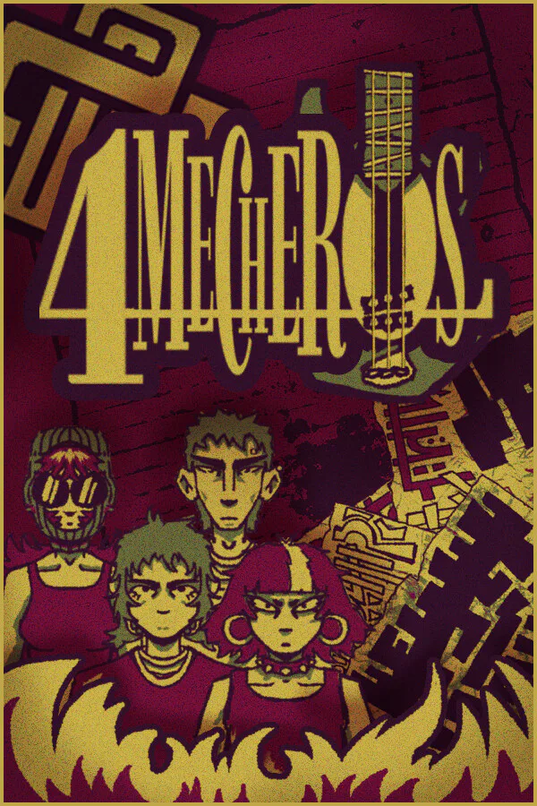 Copertina di 4MECHEROS