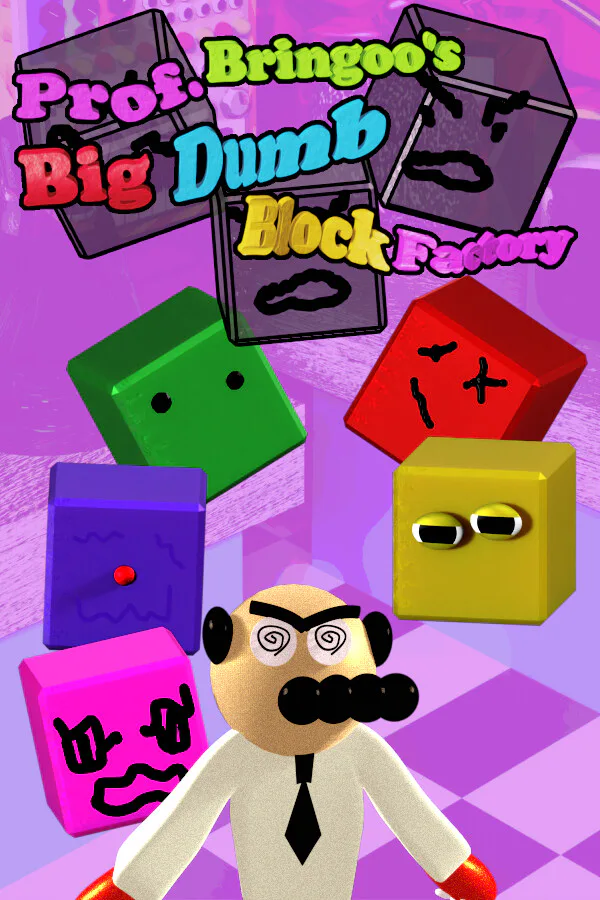 Copertina di Prof. Bringoo's Big Dumb Block Factory