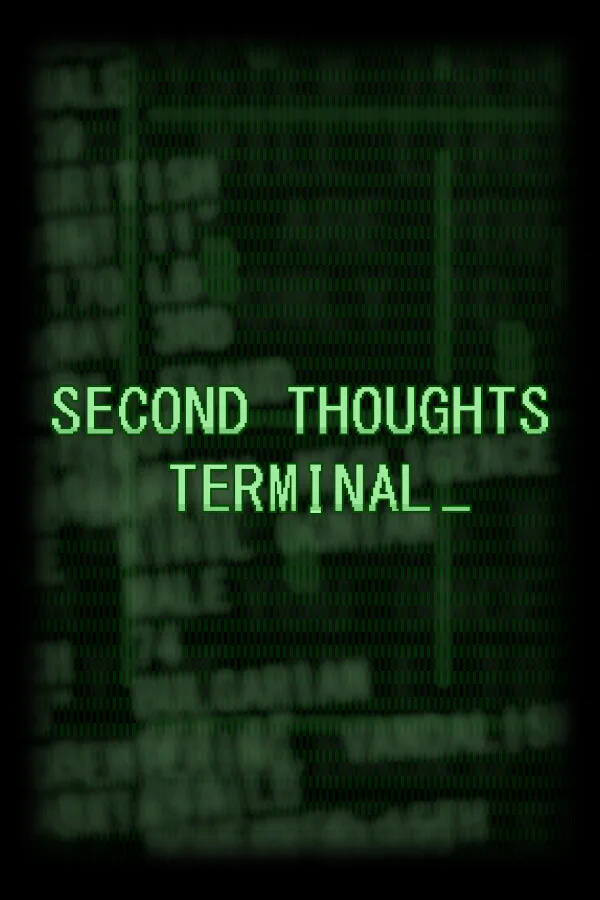 Copertina di Second Thoughts: Terminal