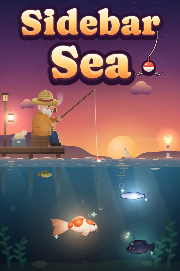 Copertina di Sidebar Sea: Idle Fishing for Your Taskbar