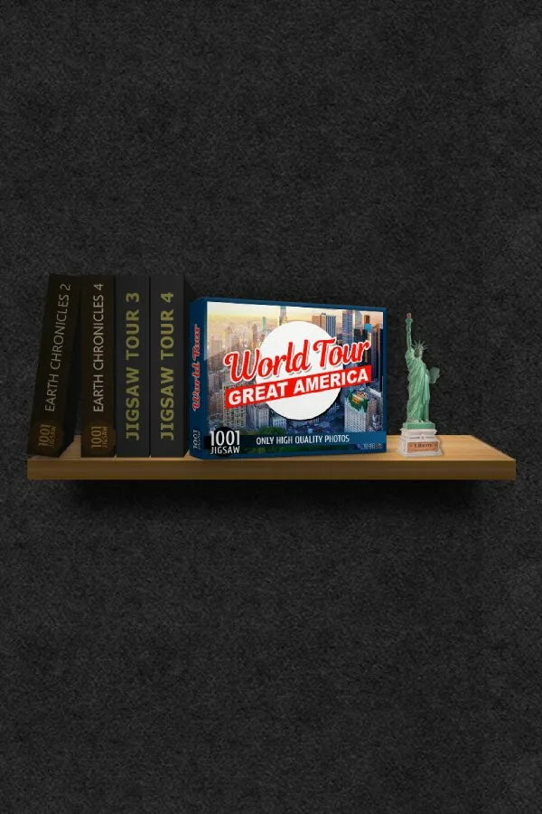 Copertina di 1001 Jigsaw. World Tour: Great America