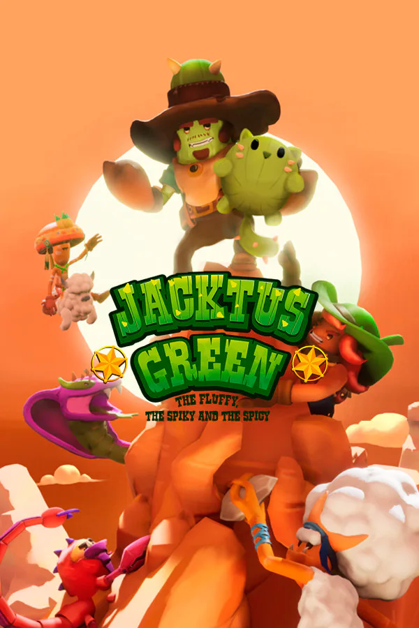 Copertina di Jacktus Green: The Fluffy, the Spiky and the Spicy