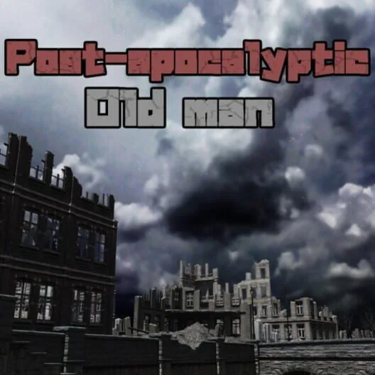 Copertina di Post-apocalyptic Old man
