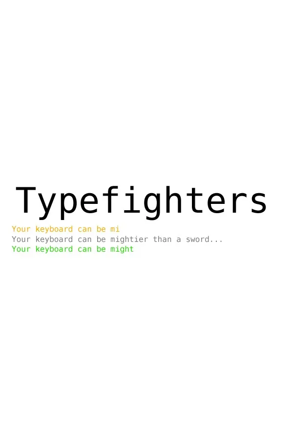 Copertina di Typefighters (Steam Edition)