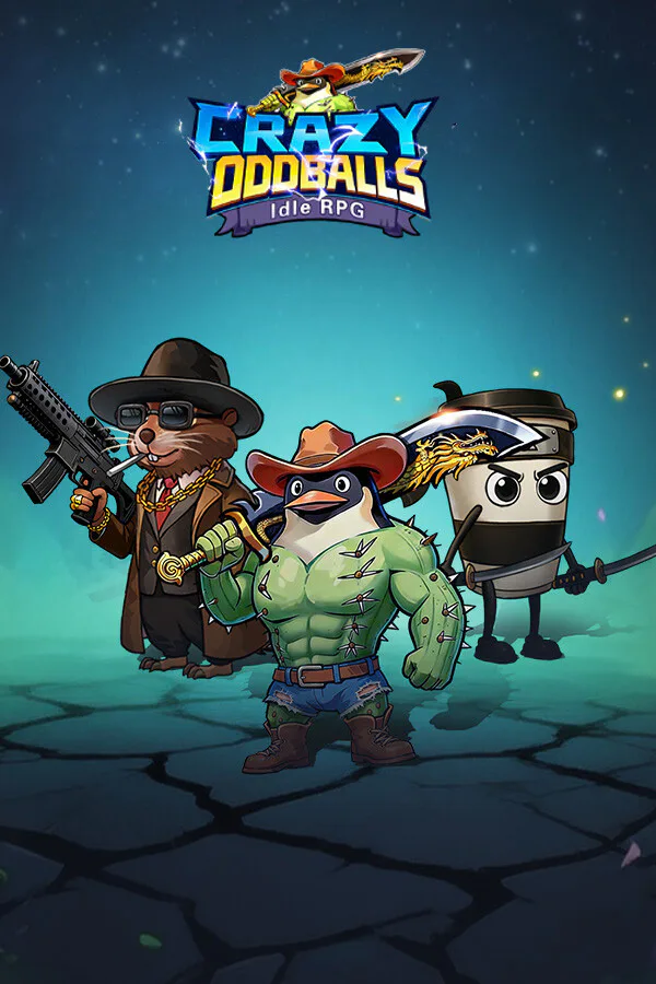Copertina di Crazy Oddballs: Idle RPG