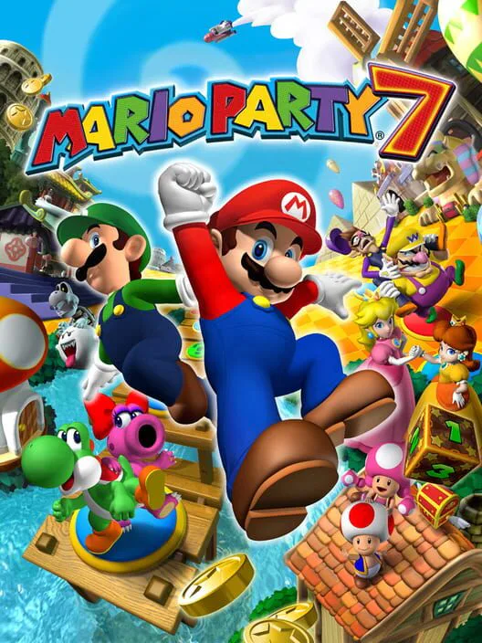 Copertina di Mario Party 7