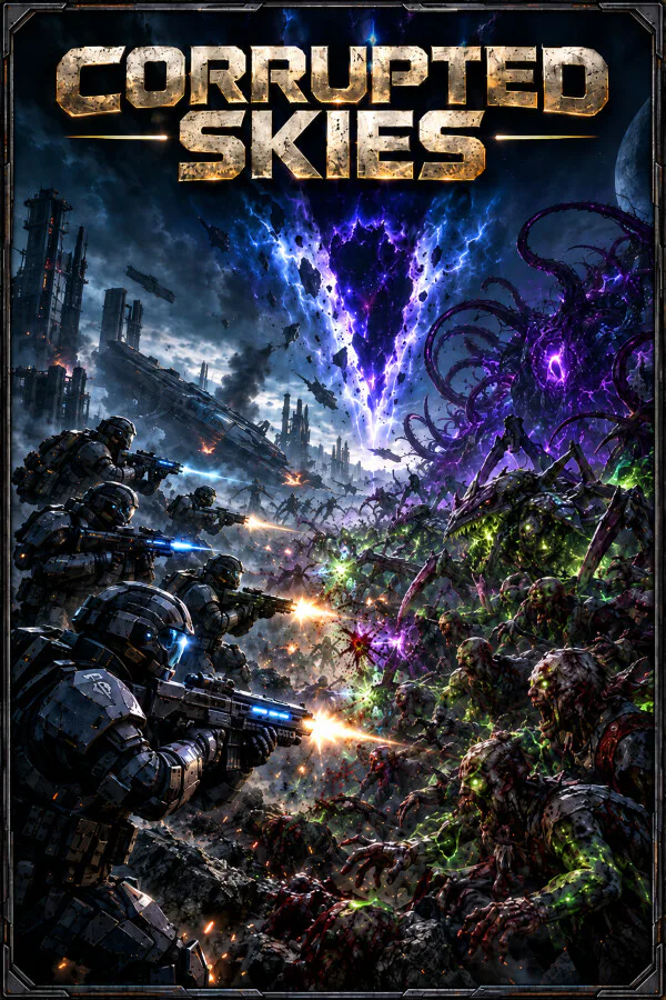 Copertina di Corrupted Skies