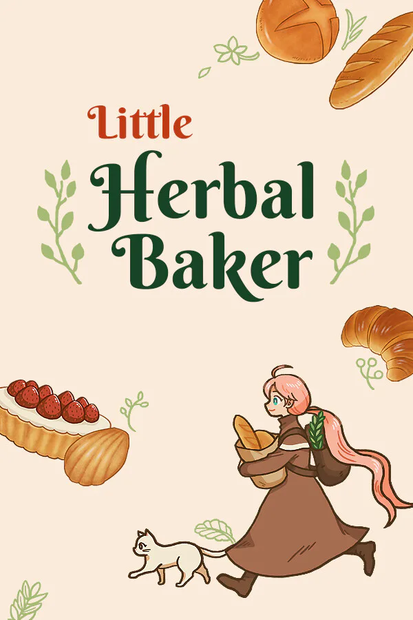 Copertina di Little Herbal Baker