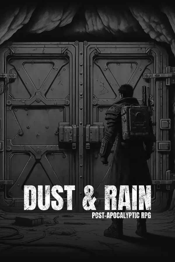 Copertina di Dust & Rain: Post-apocalyptic RPG