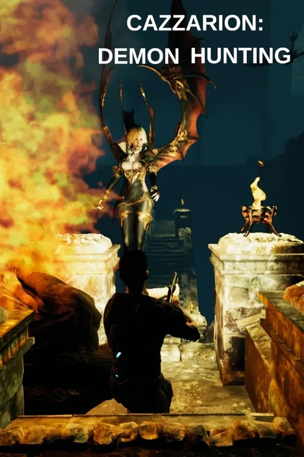 Copertina di Cazzarion: Demon Hunting