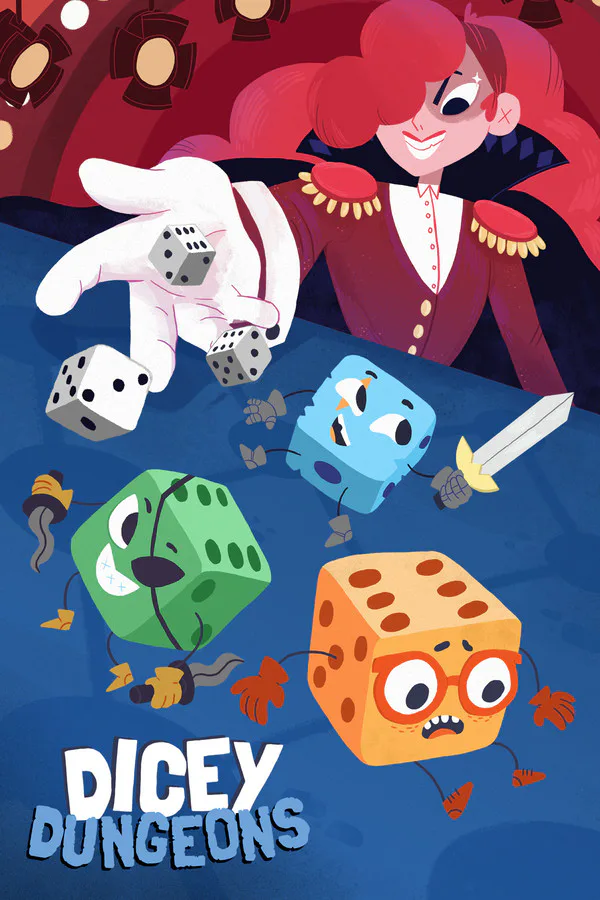 Copertina di Dicey Dungeons