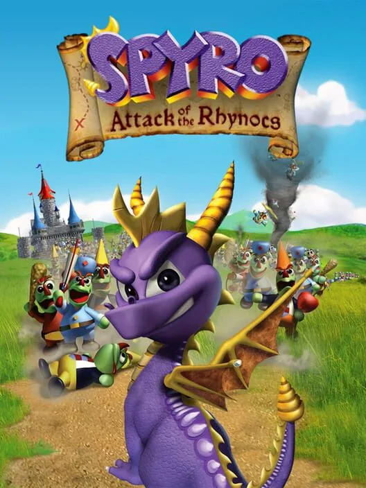 Copertina di Spyro: Attack of the Rhynocs