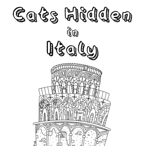 Copertina di Cats Hidden in Italy