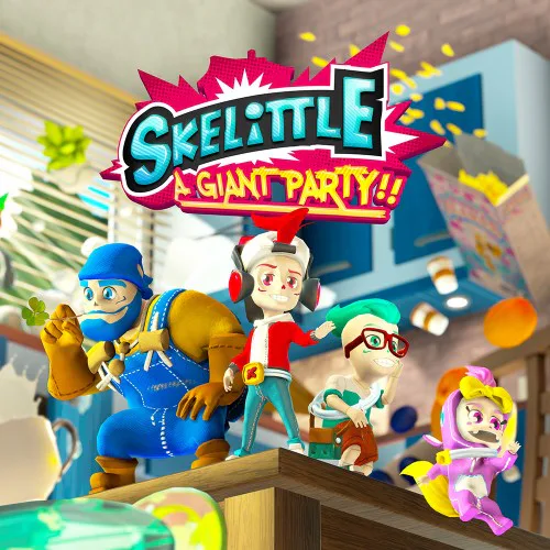 Copertina di Skelittle: A Giant Party!