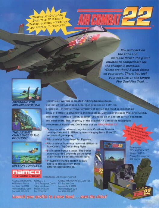 Copertina di Air Combat 22