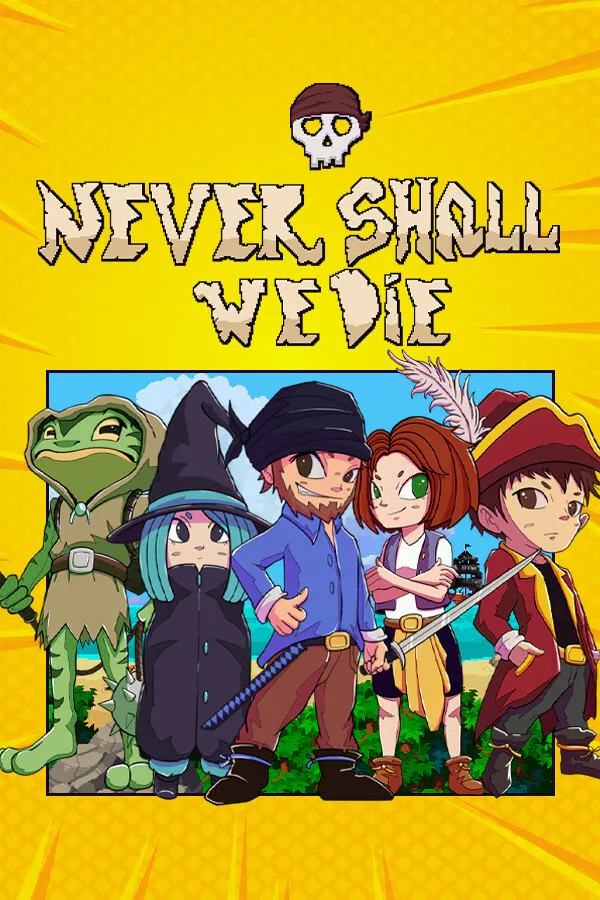Copertina di Never Shall We Die