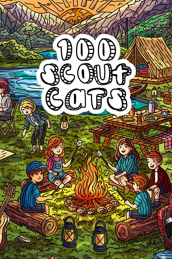 Copertina di 100 Scout Cats
