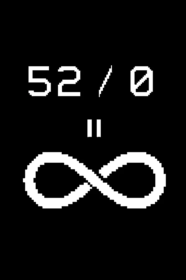 Copertina di 52 / 0 = ∞
