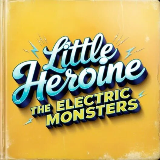 Copertina di Little Heroine: The Electric Monsters