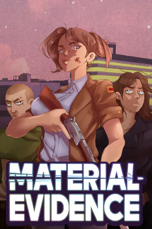 Copertina di Material Evidence