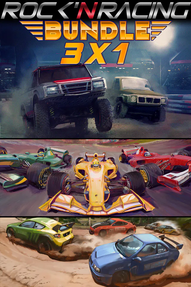 Copertina di Rock 'N Racing Bundle 3 in 1