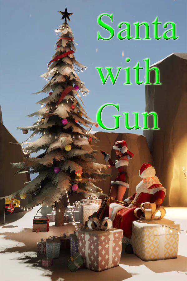 Copertina di Santa with Gun