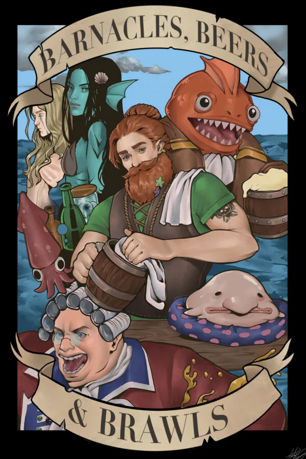Copertina di Barnacles Beers and Brawls