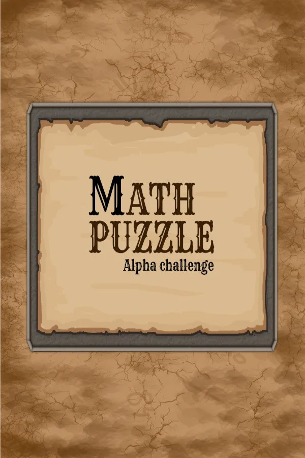 Copertina di Math Puzzle Alpha Challenge
