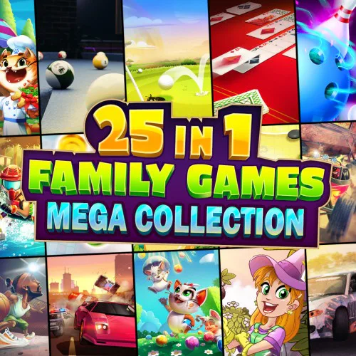 Copertina di 25 in 1 Family Games Mega Collection