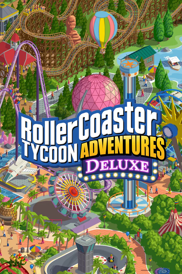 Copertina di RollerCoaster Tycoon Adventures