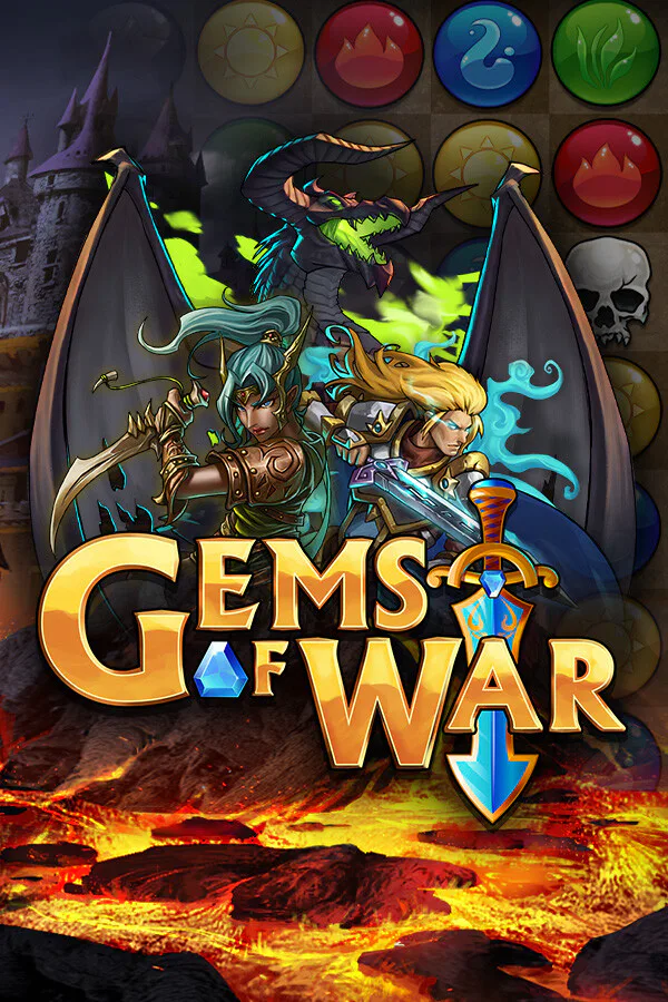 Copertina di Gems of War - Puzzle RPG